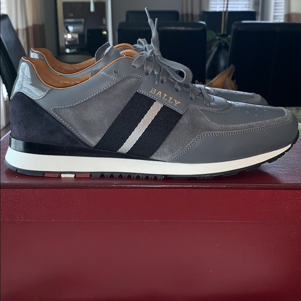 **SOLD** Bally Leather Aston Men’s Sneakers US 9.5